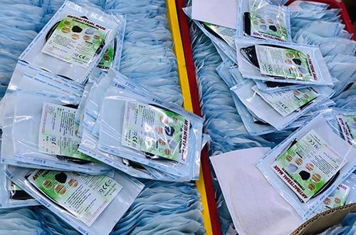 - DONY exports antibacterial cloth face masks to France