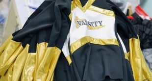 - Producing cheerleading uniforms for customers in the USA