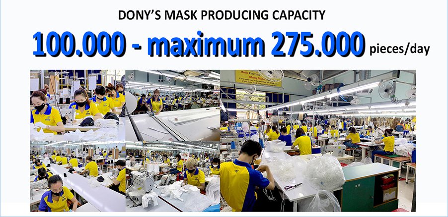 - DONY MASK - Premium Antibacterial Cloth Face Mask