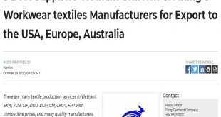 3 Best Suppliers Vietnam Uniform Clothing & Workwear textiles Manufacturers for Export to the USA, Europe, Australia