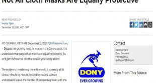 Not All Cloth Masks Are Equally Protective