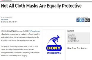 Not All Cloth Masks Are Equally Protective