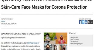 Q&A Dony Mask from Vietnam: Washable and Skin-Care Face Masks for Corona Protection