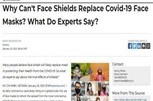 Why Can't Face Shields Replace Covid-19 Face Masks? What Do Experts Say?