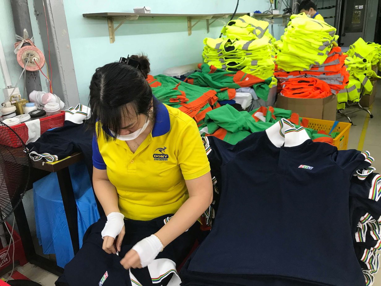 Htv Uniform HTV uniforms-Ho Chi Minh City Television Station with DONY