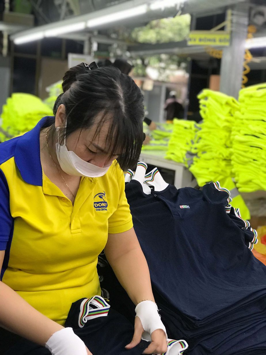 Htv Uniform HTV uniforms-Ho Chi Minh City Television Station with DONY