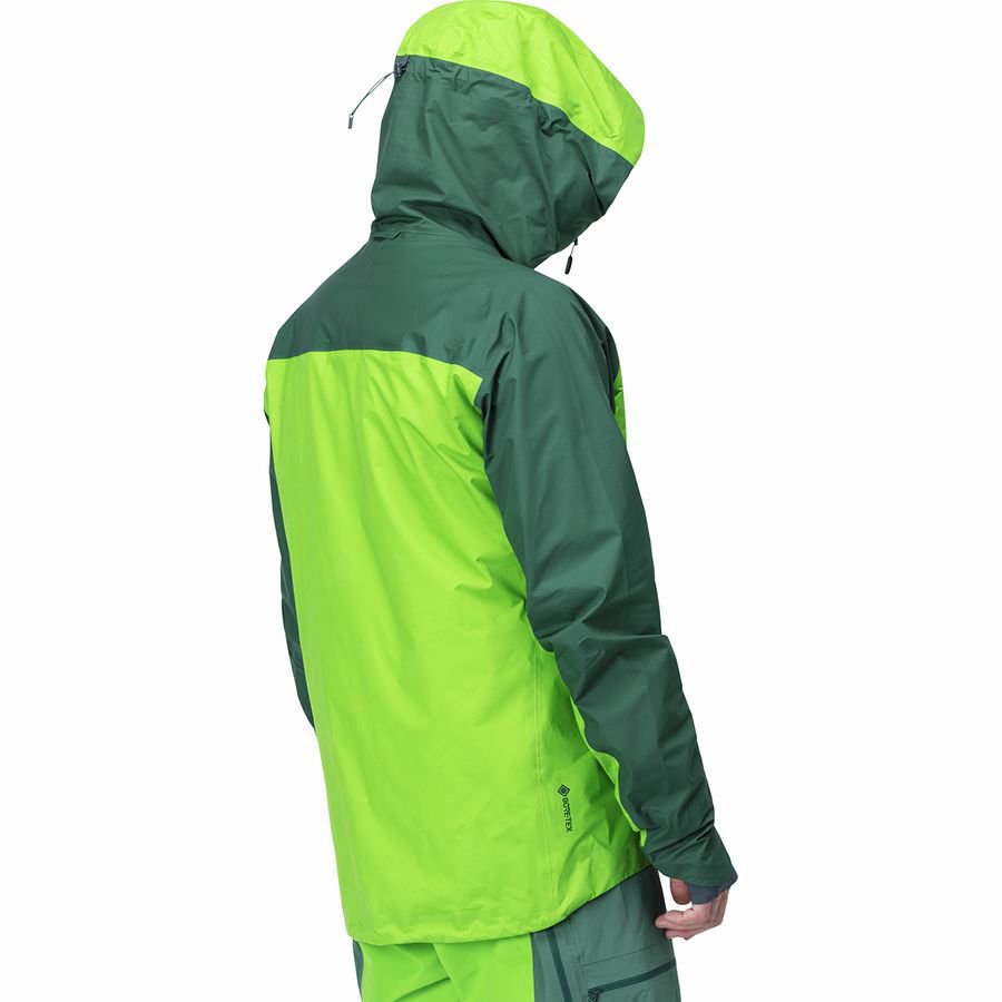 - New Men Waterproof Breathable Gore-Tex 2-Layer Rain Insulation Ski Jacket