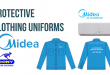 - DONY in the production process of MIDEA brand protective uniform in January