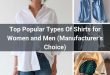 Top Popular Types Of Shirts for Women and Men