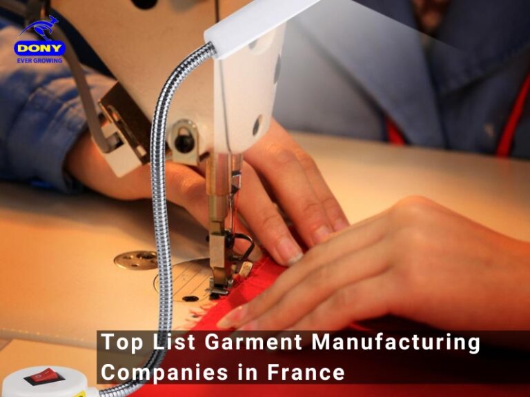 Top 6 Garment Manufacturing Companies in France 2024