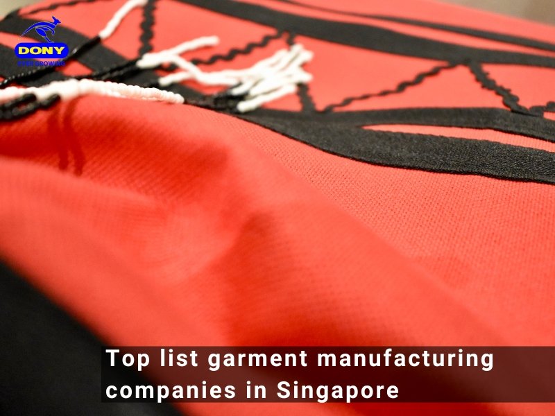 - Top 6 garment manufacturing companies in Singapore