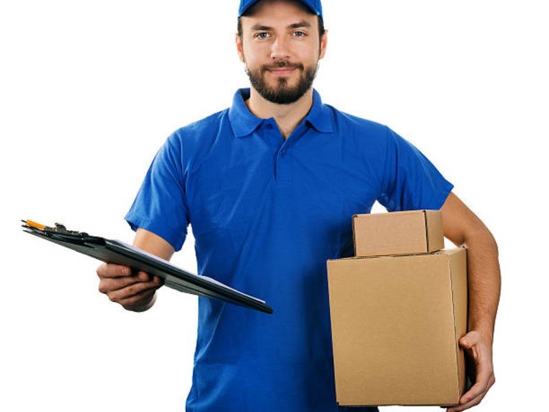 The uniform of choice for delivery personnel is the polo shirt.