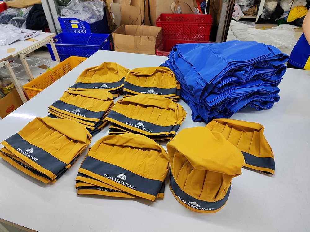 - Manufacturing Special Uniform Set For Hotel Restaurant Chains On Phu Quoc Island