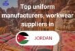 Top 10 uniform manufacturers, workwear suppliers in Jordan