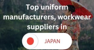 Top 10 uniform manufacturers, workwear suppliers in Japan