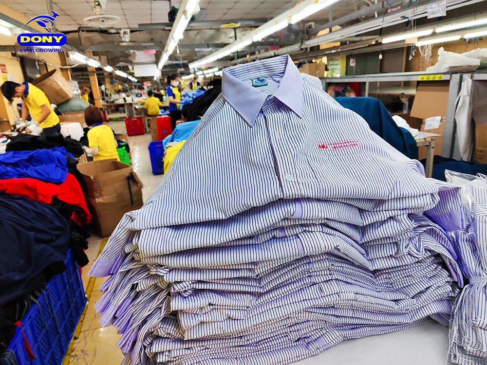 - Manufacturing Shirt Uniform For Customer Of The Driver Training And Examination Center